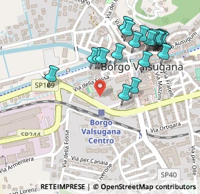 Mappa Corso Ausugum, 38051 Borgo Valsugana TN, Italia (0.255)
