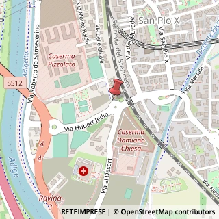 Mappa Localita' Ghiaie, 166, 38123 Trento, Trento (Trentino-Alto Adige)