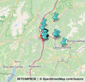 Mappa Via del Maso Smalz, 38122 Trento TN, Italia (5.62429)