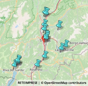 Mappa Via del Maso Smalz, 38122 Trento TN, Italia (14.49813)