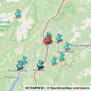 Mappa A22 Brennero - Modena, 38122 Trento TN, Italia (15.71)