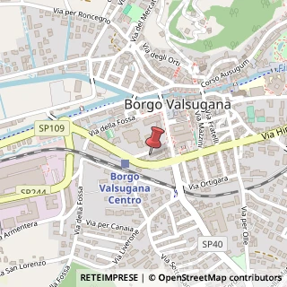 Mappa Via IV Novembre, 6, 38051 Borgo Valsugana, Trento (Trentino-Alto Adige)