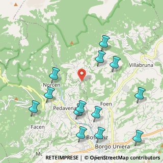 Mappa Via Cardenzan, 32032 Feltre BL, Italia (2.43462)