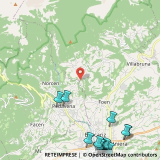 Mappa Via Cardenzan, 32032 Feltre BL, Italia (3.62857)