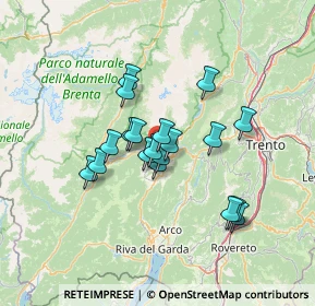 Mappa Piazza Dante Alighieri, 38070 Stenico TN, Italia (10.37421)