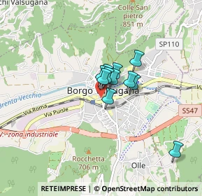 Mappa Via IV Novembre, 38051 Borgo Valsugana TN, Italia (0.46818)