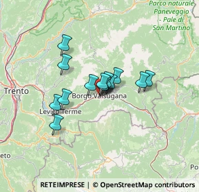 Mappa Via IV Novembre, 38051 Borgo Valsugana TN, Italia (8.29429)