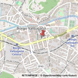 Mappa Via fratelli 24, 38051 Borgo Valsugana, Trento (Trentino-Alto Adige)
