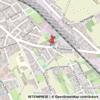 Mappa Via Pradamano, 88, 33100 Udine, Udine (Friuli-Venezia Giulia)