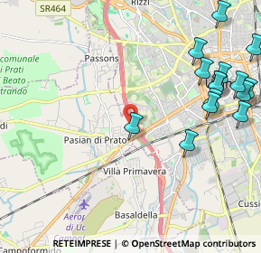 Mappa Via S. Martino, 33037 Pasian di Prato UD, Italia (2.79313)