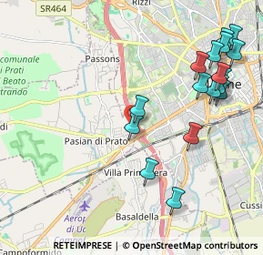 Mappa Via S. Martino, 33037 Pasian di Prato UD, Italia (2.37118)