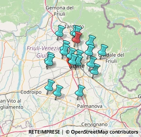 Mappa Via S. Martino, 33037 Pasian di Prato UD, Italia (9.1475)