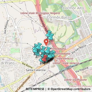 Mappa Via S. Martino, 33037 Pasian di Prato UD, Italia (0.32963)