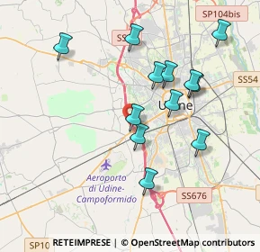 Mappa Via S. Martino, 33037 Pasian di Prato UD, Italia (3.55)