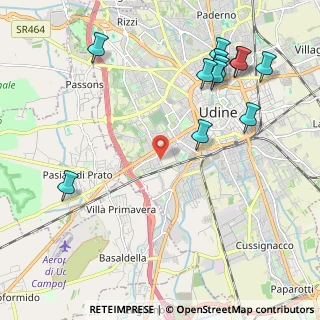 Mappa Via Luigi Gabelli, 33100 Udine UD, Italia (2.55)