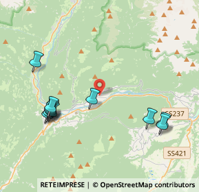 Mappa Via Guglielmo Marconi, 38070 Ragoli TN, Italia (4.46273)