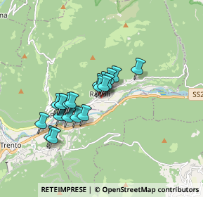 Mappa Via Guglielmo Marconi, 38070 Ragoli TN, Italia (1.315)