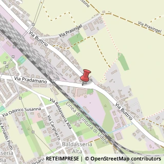 Mappa Via Pradamano, 99, 33100 Udine, Udine (Friuli-Venezia Giulia)