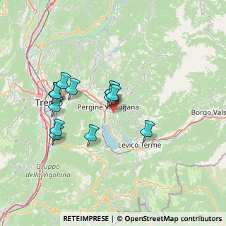 Mappa Assizzi Bivio-Dir. Levico, 38057 Pergine Valsugana TN, Italia (6.25308)