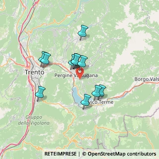 Mappa Assizzi Bivio-Dir. Levico, 38057 Pergine Valsugana TN, Italia (5.45417)