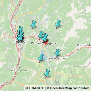 Mappa Assizzi Bivio-Dir. Levico, 38057 Pergine Valsugana TN, Italia (7.965)