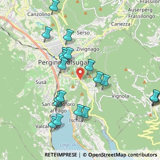 Mappa Assizzi Bivio-Dir. Levico, 38057 Pergine Valsugana TN, Italia (2.2295)