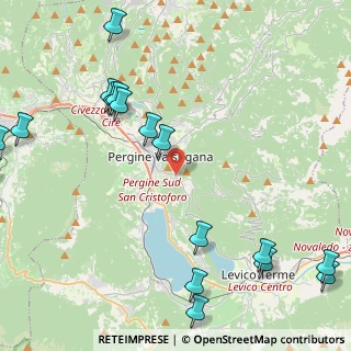Mappa Assizzi Bivio-Dir. Levico, 38057 Pergine Valsugana TN, Italia (5.97235)