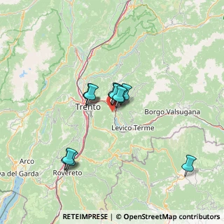 Mappa Via dei Postini, 38057 Pergine Valsugana TN, Italia (10.29077)