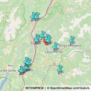 Mappa Via dei Postini, 38057 Pergine Valsugana TN, Italia (16.52313)