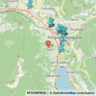 Mappa Via dei Postini, 38057 Pergine Valsugana TN, Italia (1.76364)