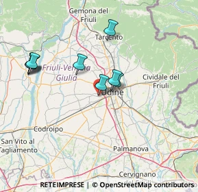 Mappa Via Naonedis, 33037 Pasian di Prato UD, Italia (18.01)