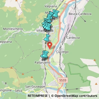 Mappa Via Gorva, 28844 Villadossola VB, Italia (1.7185)