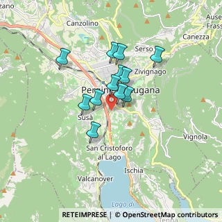 Mappa Via al Lago, 38057 Pergine Valsugana TN, Italia (1.235)