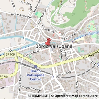 Mappa Piazza Romani, 6, 38051 Borgo Valsugana, Trento (Trentino-Alto Adige)