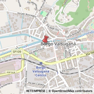 Mappa Via XI Febbraio, 3, 38051 Borgo Valsugana, Trento (Trentino-Alto Adige)