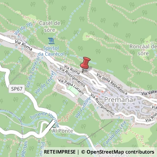 Mappa Via Roma, 10, 23834 Premana, Lecco (Lombardia)