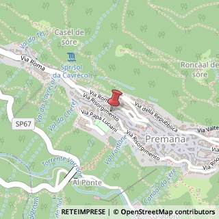 Mappa Via Risorgimento, 19, 23834 Premana, Lecco (Lombardia)
