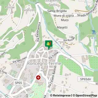 Mappa SP65, 144, 38050 Roncegno Terme, Trento (Trentino-Alto Adige)