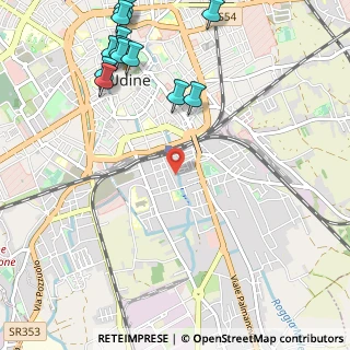 Mappa Viale Giacomo Leopardi, 33100 Udine UD, Italia (1.45231)