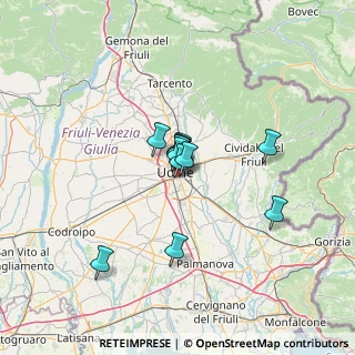 Mappa Viale Giacomo Leopardi, 33100 Udine UD, Italia (7.93667)