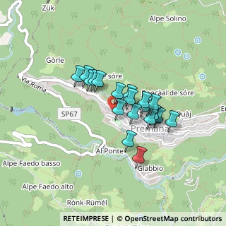 Mappa Via Preda, 23834 Premana LC, Italia (0.3085)