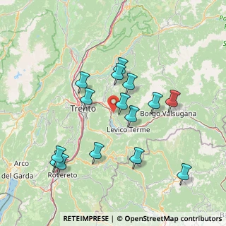 Mappa Via Monte Cristallo, 38057 Pergine Valsugana TN, Italia (14.78733)