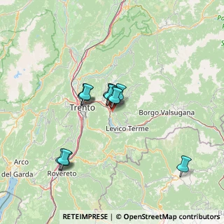 Mappa Via Monte Cristallo, 38057 Pergine Valsugana TN, Italia (10.70923)