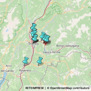 Mappa Via Monte Cristallo, 38057 Pergine Valsugana TN, Italia (8.75353)