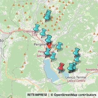 Mappa Via Monte Cristallo, 38057 Pergine Valsugana TN, Italia (3.749)