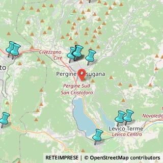Mappa Via Monte Cristallo, 38057 Pergine Valsugana TN, Italia (5.27167)