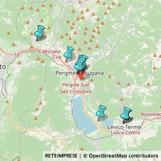 Mappa Via Monte Cristallo, 38057 Pergine Valsugana TN, Italia (3.83273)