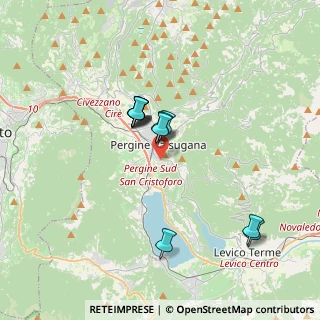 Mappa Via Monte Cristallo, 38057 Pergine Valsugana TN, Italia (2.92727)