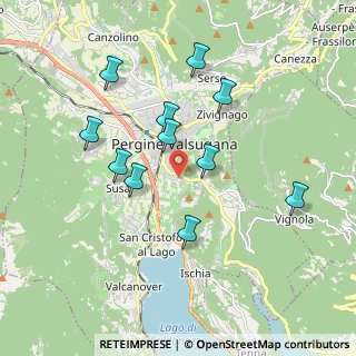 Mappa Via Monte Cristallo, 38057 Pergine Valsugana TN, Italia (1.71273)
