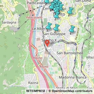 Mappa Via dei Muredei, 38123 Trento TN, Italia (1.52824)